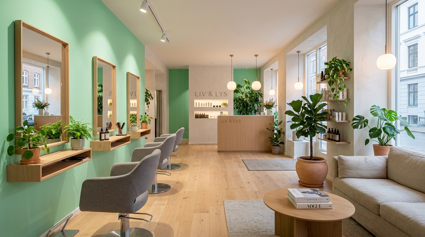 Mynte Frisører salong interiør